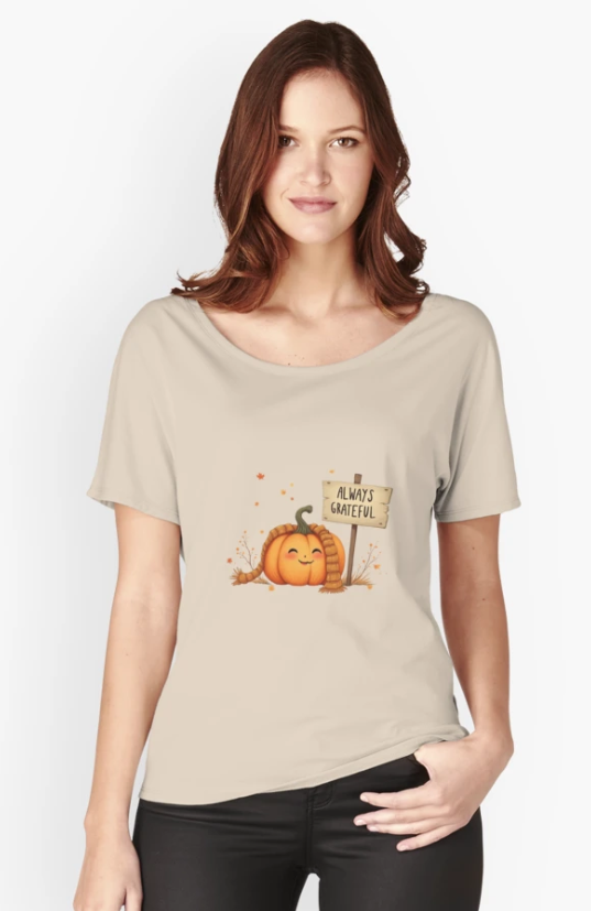 Always Grateful – Simple Fall Pumpkin Doodle